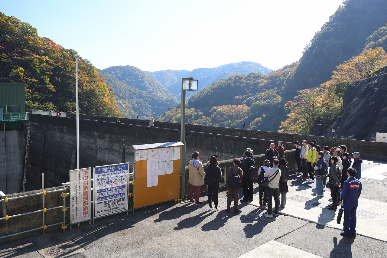 インフラツアー　五十里ダム