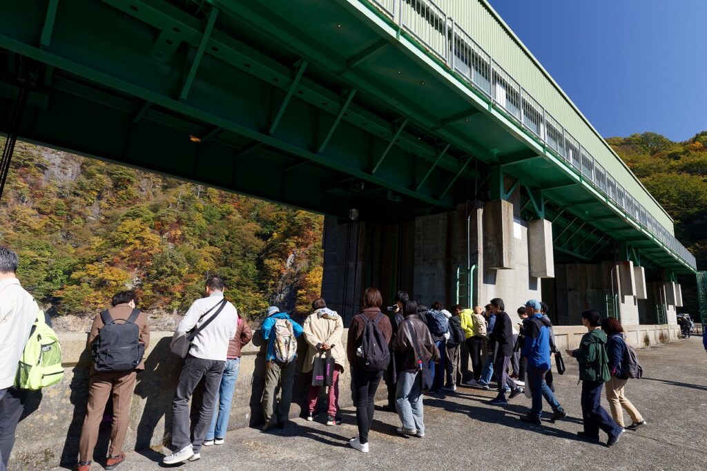 インフラツアー　五十里ダム