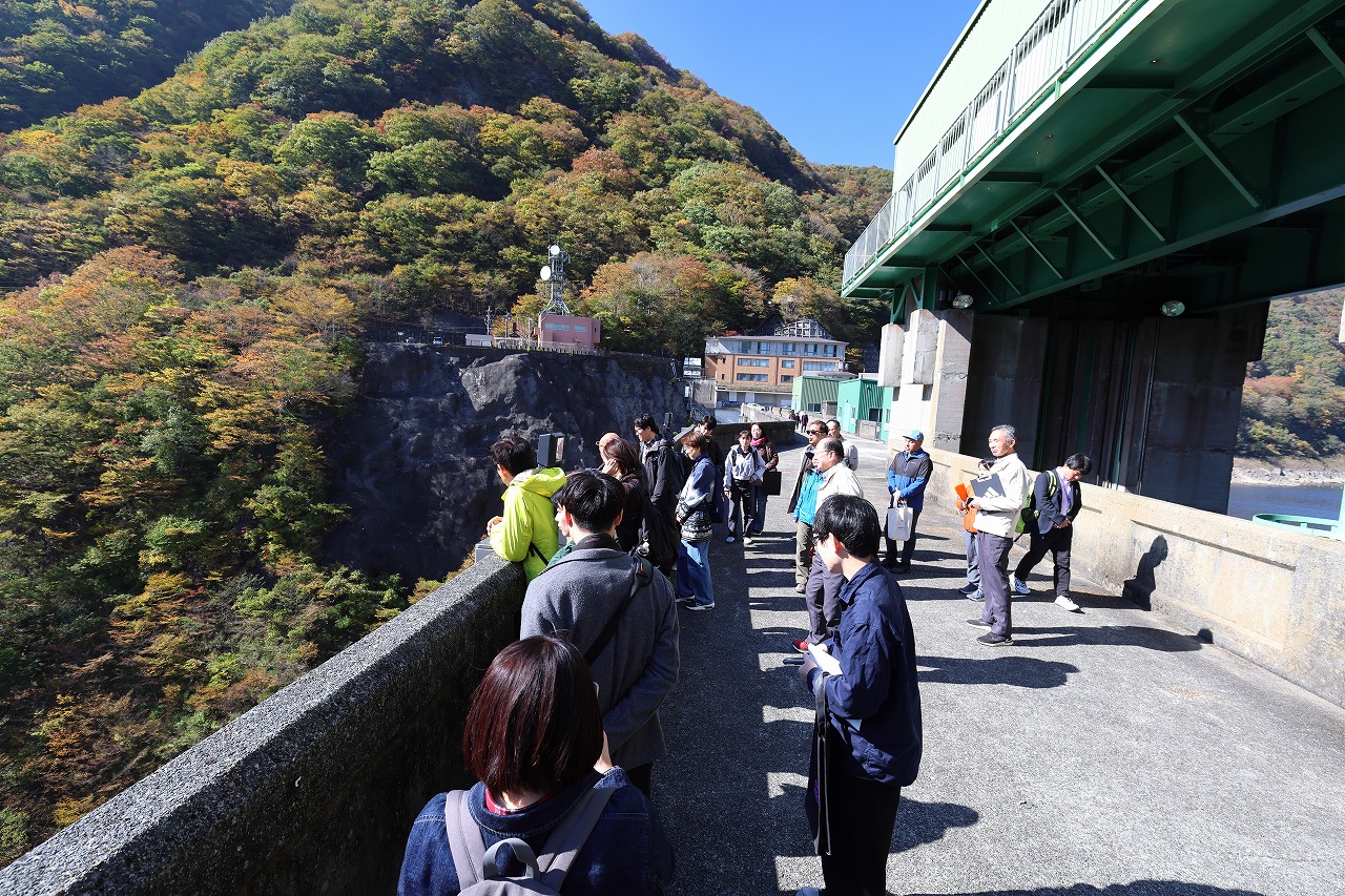 インフラツアー　五十里ダム