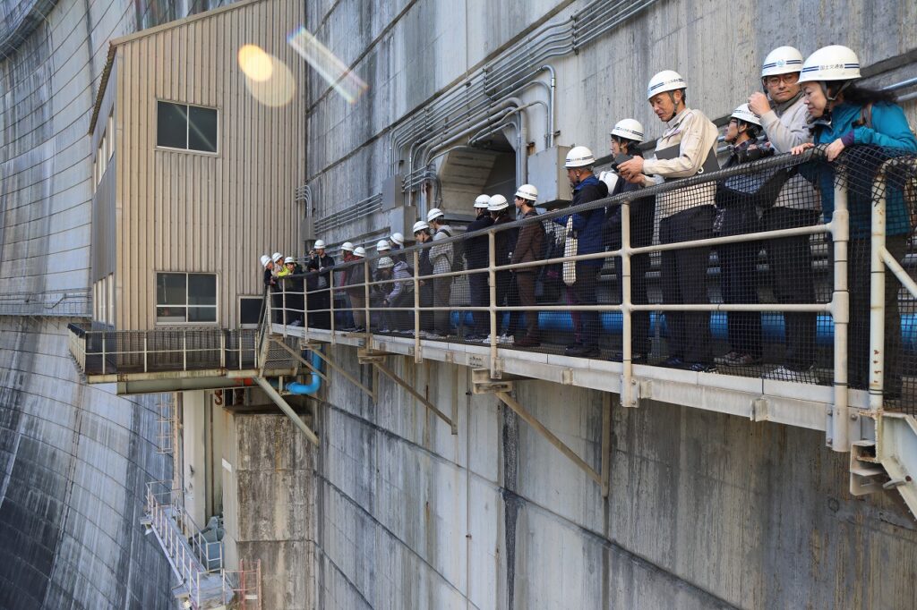 インフラツアー　川治ダム