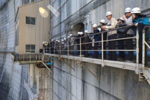 インフラツアー　川治ダム