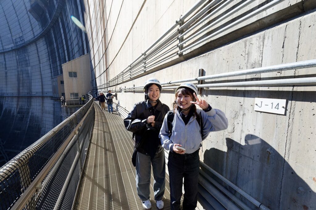 インフラツアー　川治ダム