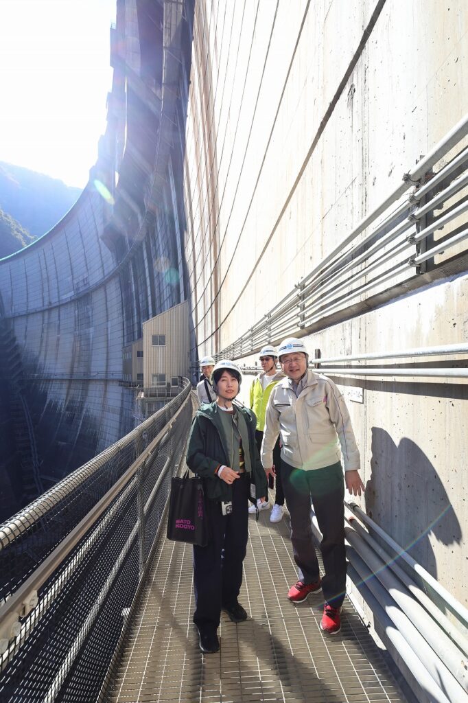 インフラツアー　川治ダム
